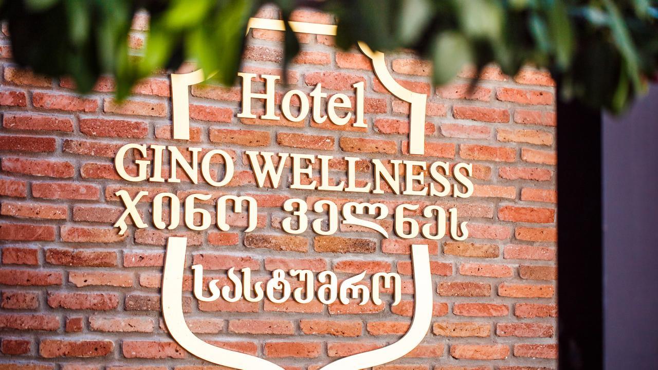 Hotel Gino Wellness Mtsʼkhetʼa Exteriör bild